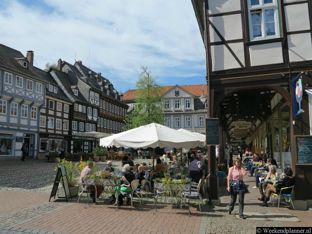 De historische binnenstad van Goslar staat op de Werelderfgoedlijst.Tip: Een weekend in Goslar.